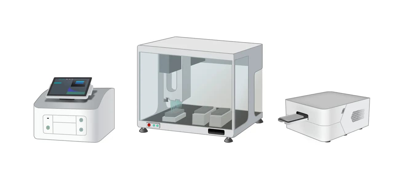 Instrument illustrations used for arm configurator
